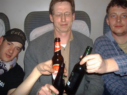 li. Oskar und re.Olli Mitte Otto